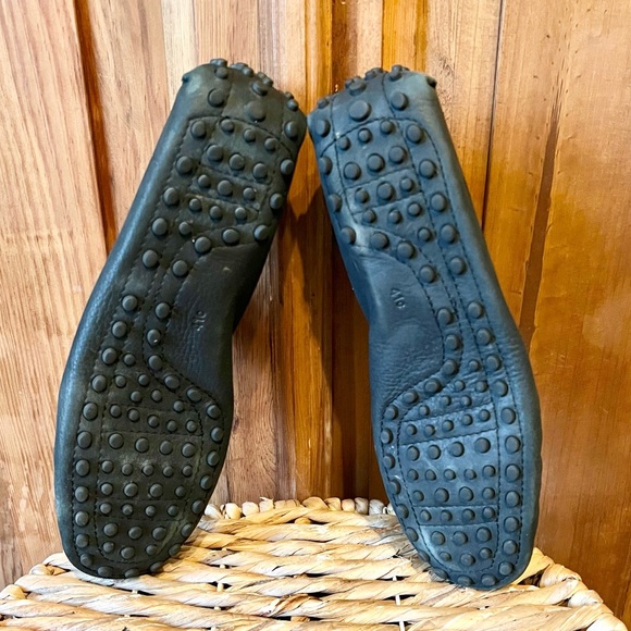 Amy Jo Gladstone New York Black Leather Slip On Driving Shoes Size 9.5 - Picture 8 of 12